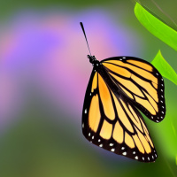 Насекомые Бабочки Желтые 