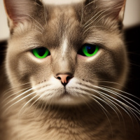 Животные Коты Зеленые глаза Усы 