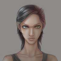 Аватарка Разноцветные глаза