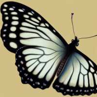 Черно-белые Насекомые Бабочки 