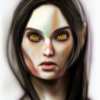 Аватарка Желтые глаза