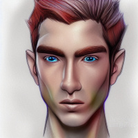 Аватар для ВК Красные волосы