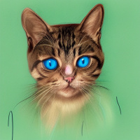 Животные Голубые глаза Коты Котята 