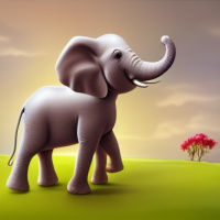 Скачать аватар Слоны