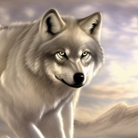 Животные Дикие животные Серые Белые Волки 