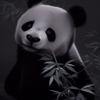Животные Дикие животные Черно-белые Детеныши Панды 