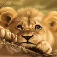 Картинка на аву Львы