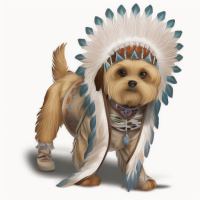 Животные Домашние животные Собаки Перья Индейцы 