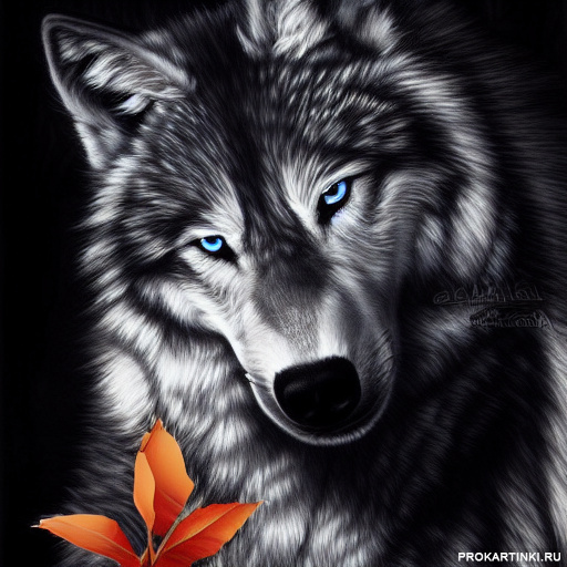 Животные Дикие животные Голубые глаза Серые Волки 