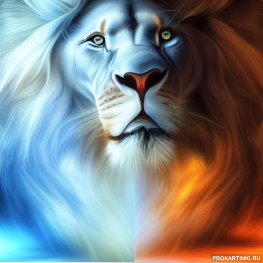 Животные Дикие животные Рыжие Белые Львы Вода Огонь 